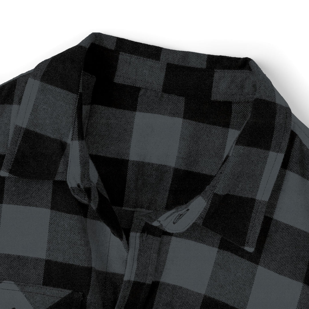Adventure Motors Flannel Shirt - Checkered Pattern