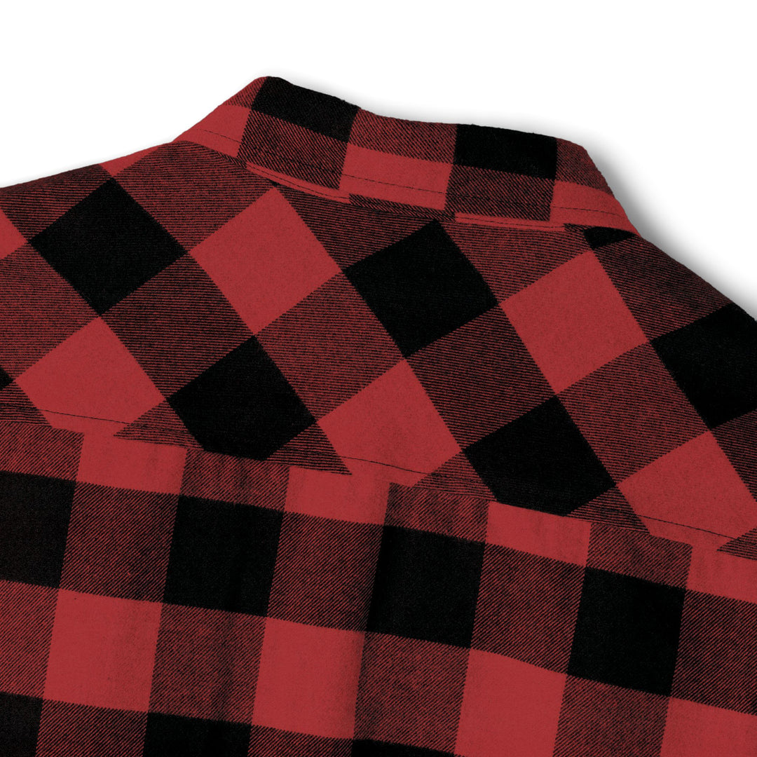 Adventure Motors Flannel Shirt - Checkered Pattern