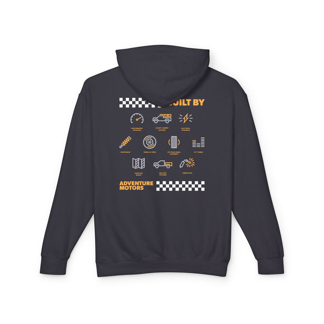Adventure Motors Shop Service Hoodie - Built By Design