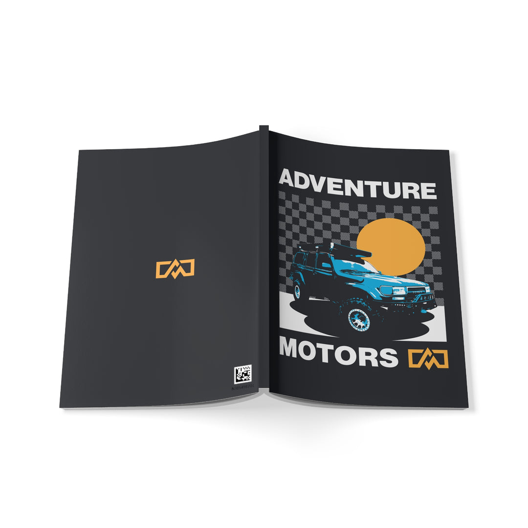 Adventure Motors A5 Land Cruiser Softcover Notebook