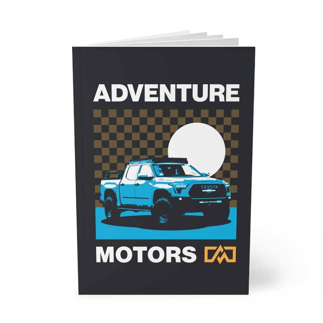 Adventure Motors A5 Tundra Softcover Notebook