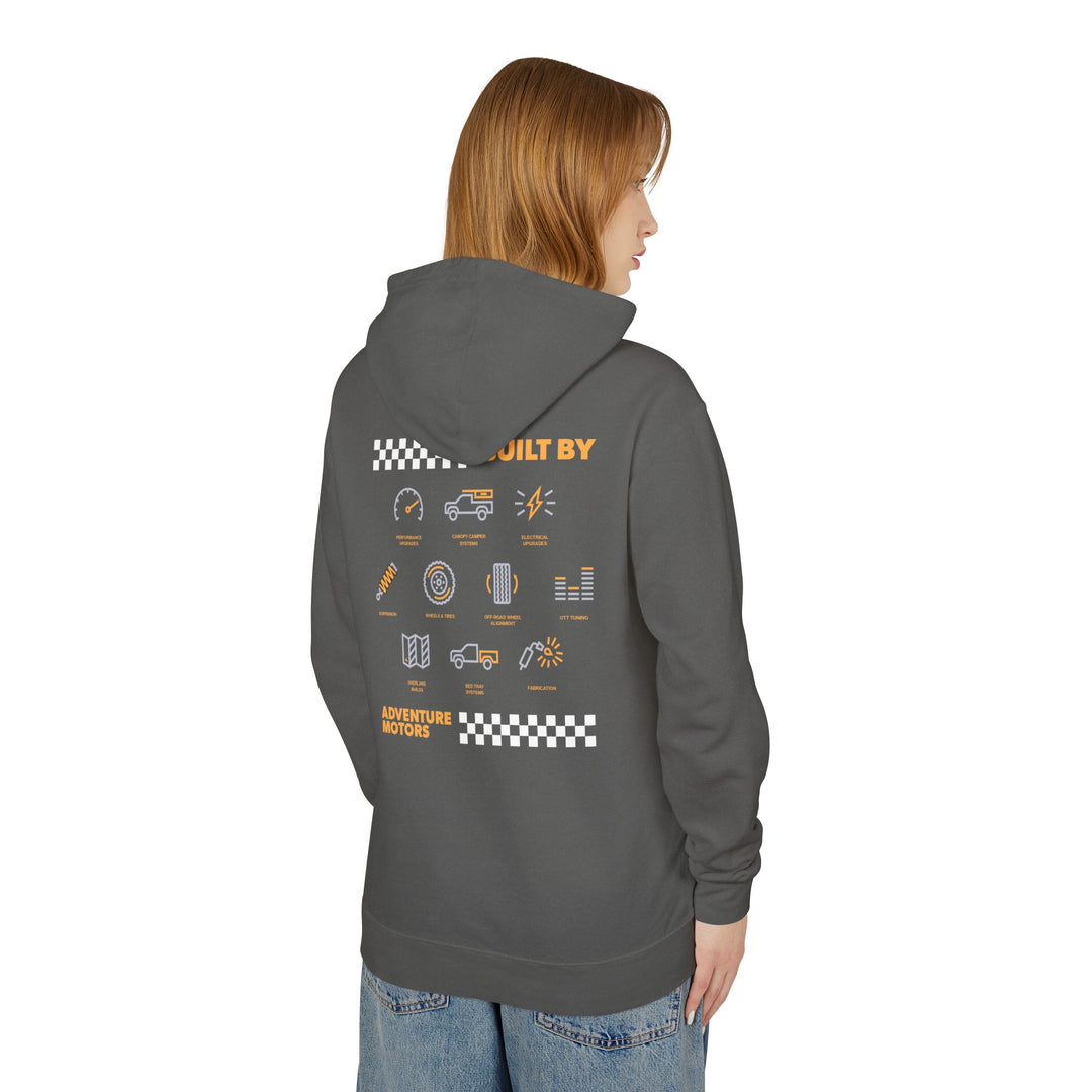 Adventure Motors Shop Service Hoodie - Built By Design