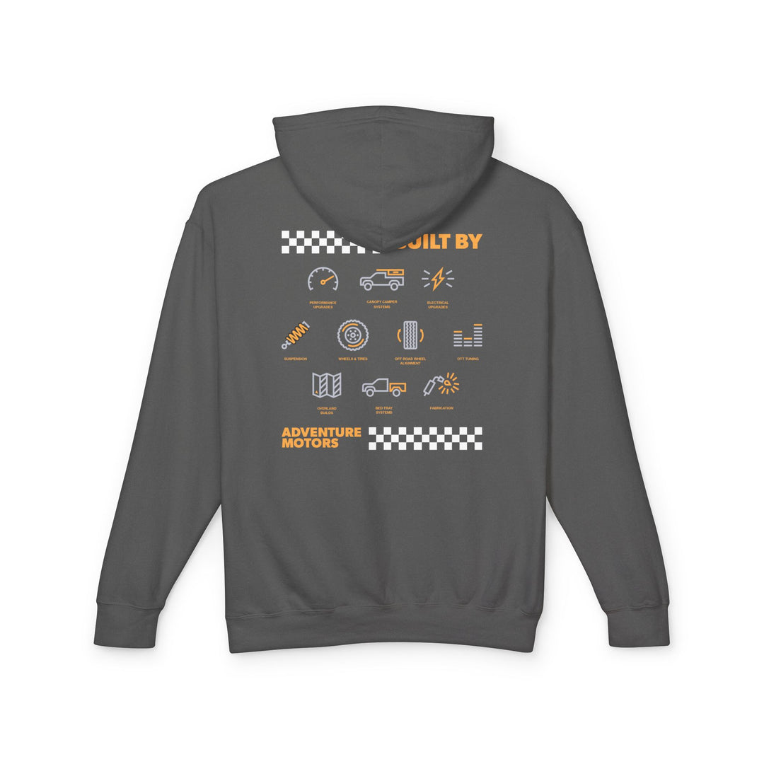 Adventure Motors Shop Service Hoodie - Built By Design