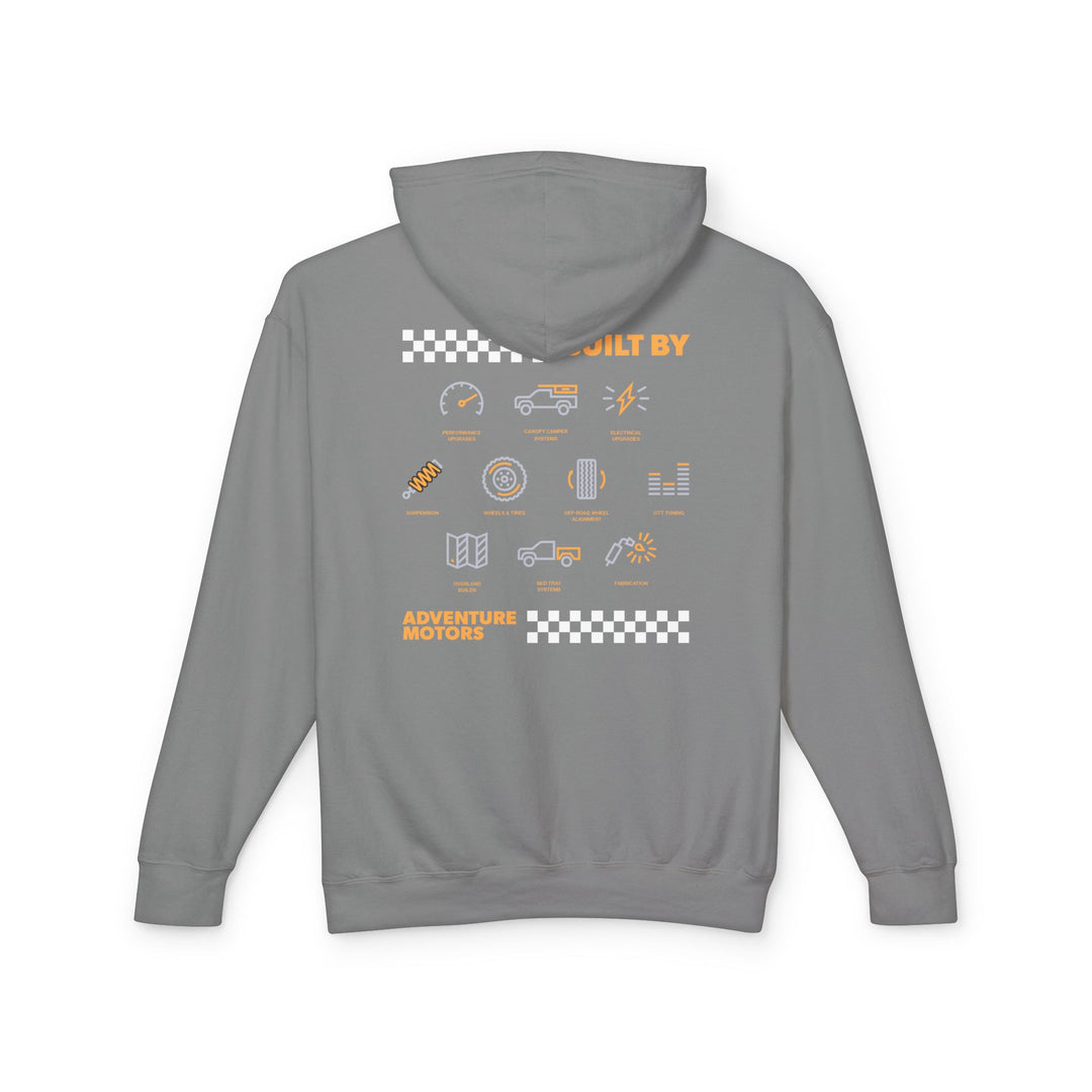 Adventure Motors Shop Service Hoodie - Built By Design