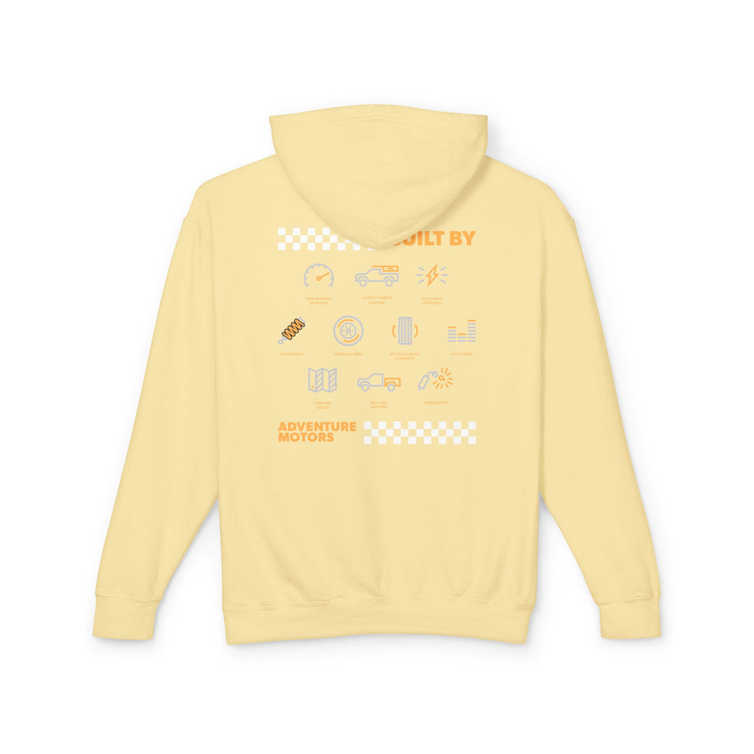 Adventure Motors Shop Service Hoodie - Built By Design