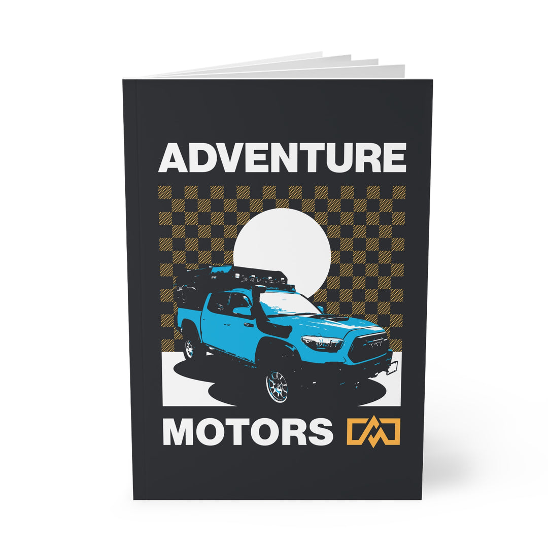 Adventure Motors A5 Tacoma Softcover Notebook