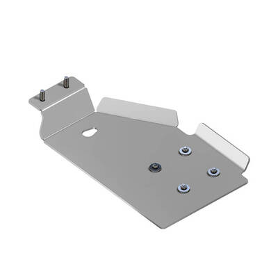 Jeep wrangler jl ecodiesel transfer case & fuel filter skid plate