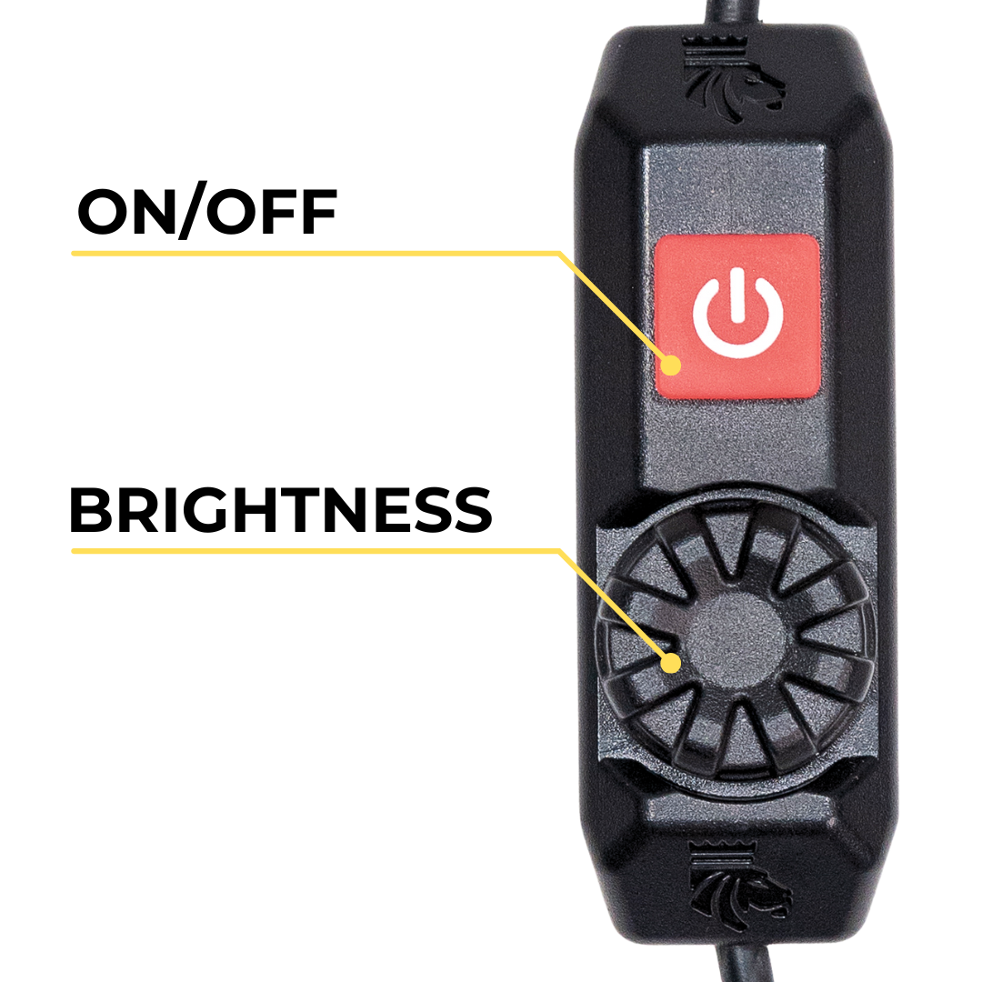 Rotary dimmer switch