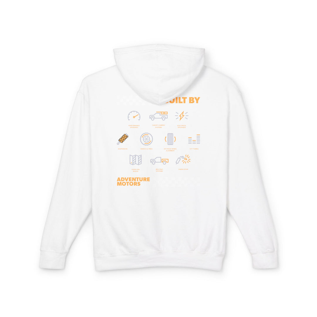 Adventure Motors Shop Service Hoodie - Built By Design