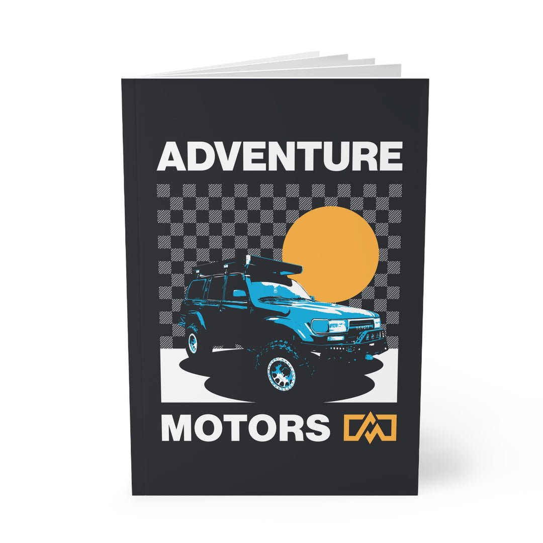 Adventure Motors A5 Land Cruiser Softcover Notebook