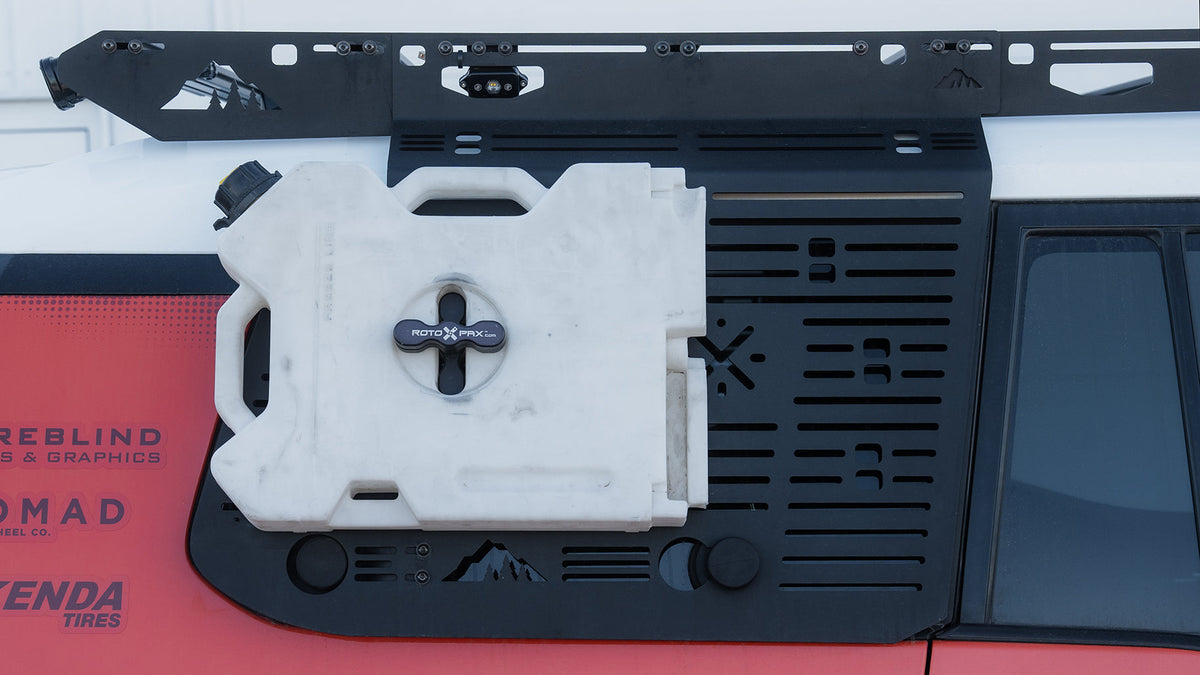 Window panel rotopax isolators