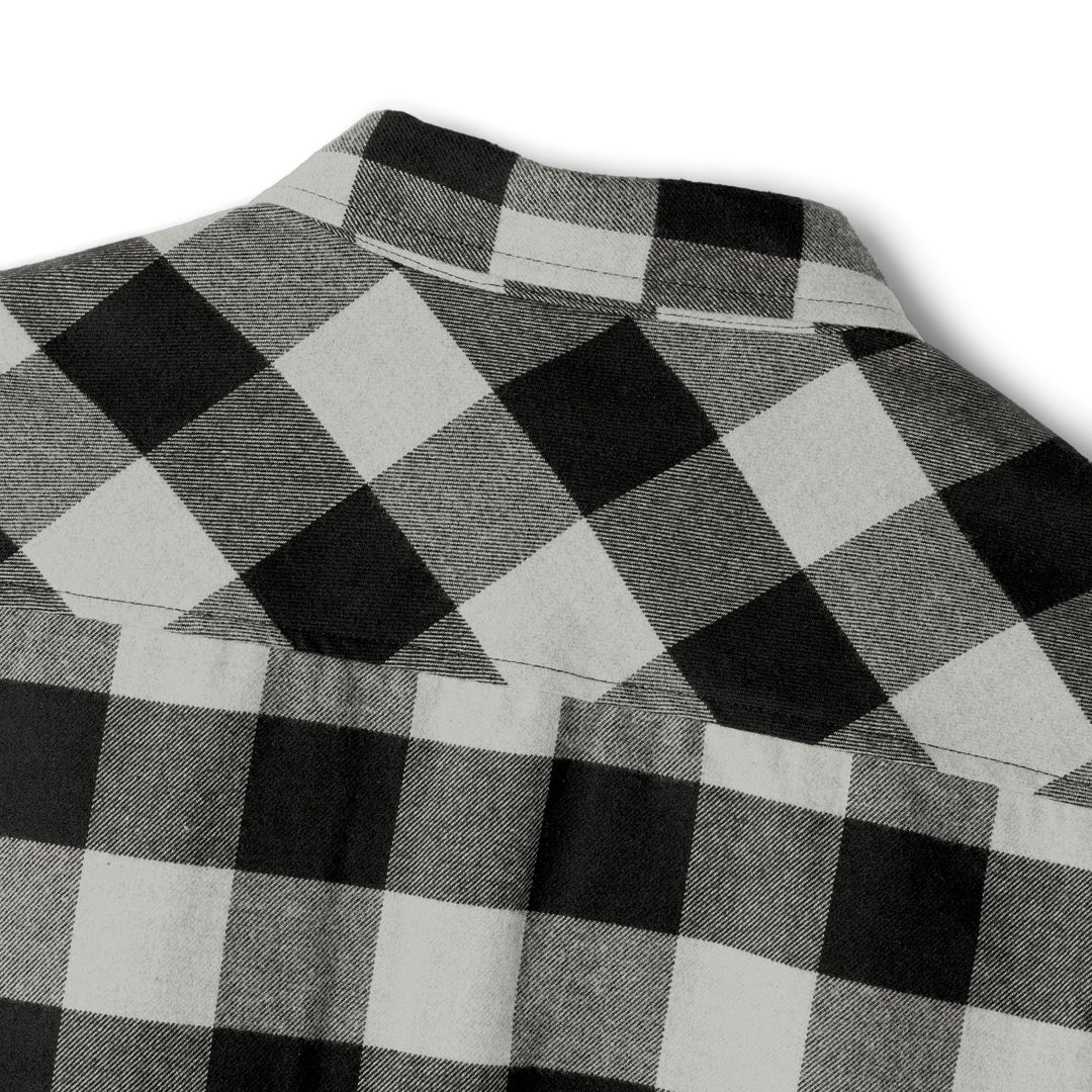Adventure Motors Flannel Shirt - Checkered Pattern