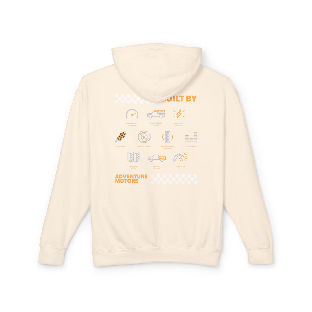 Adventure Motors Shop Service Hoodie - Built By Design