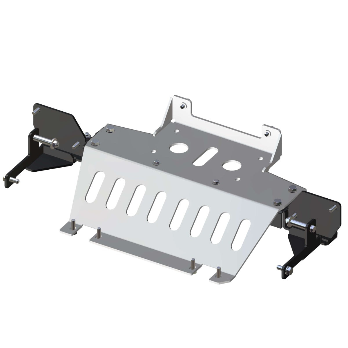 Toyota hilux hidden winch mount