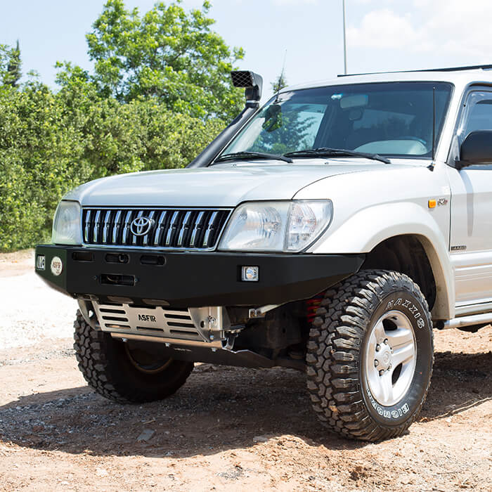 Toyota prado atl winch bumper | with oem fender flares