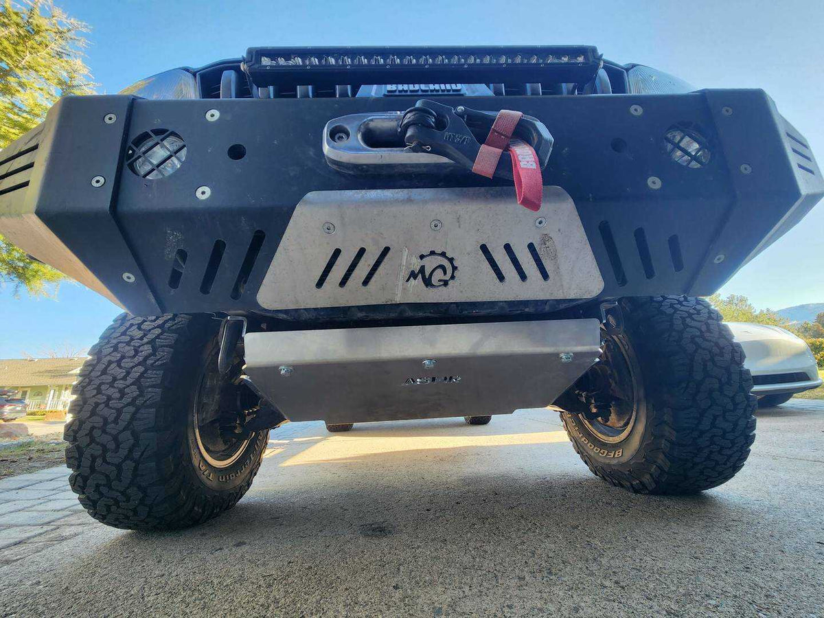 Toyota prado front skid plate