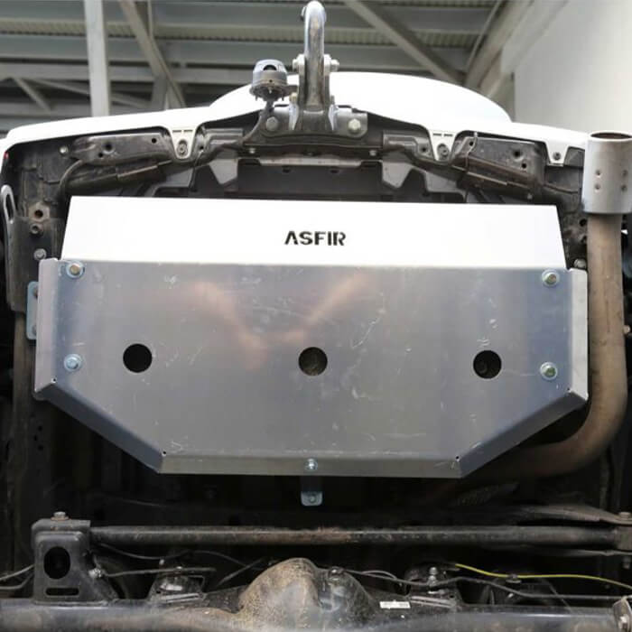 Toyota land cruiser 155 fuel tank skid plate