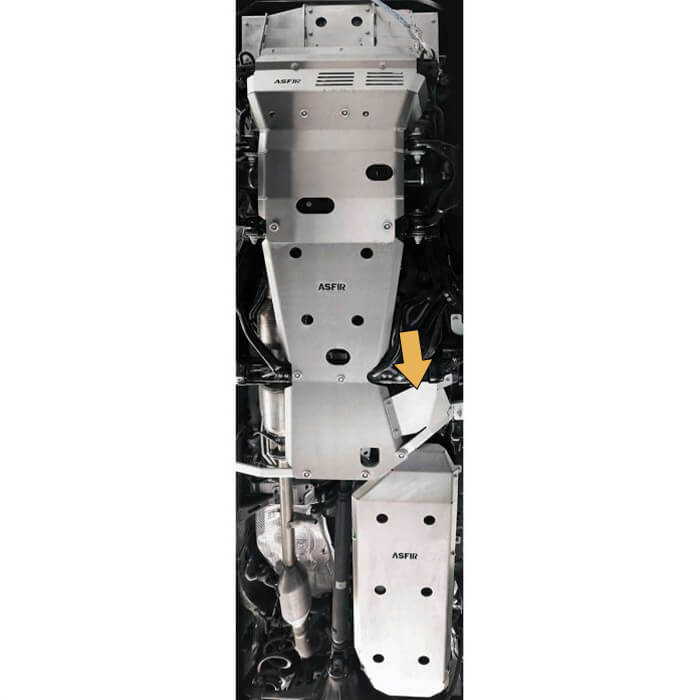 155 urea tank skid plate