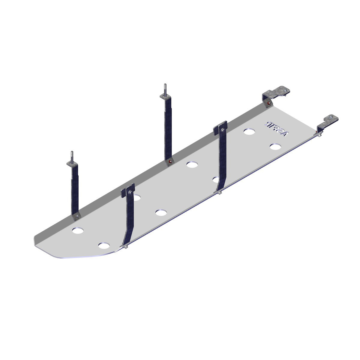  gmc sierra 2500 fuel tank skid plate | double cab