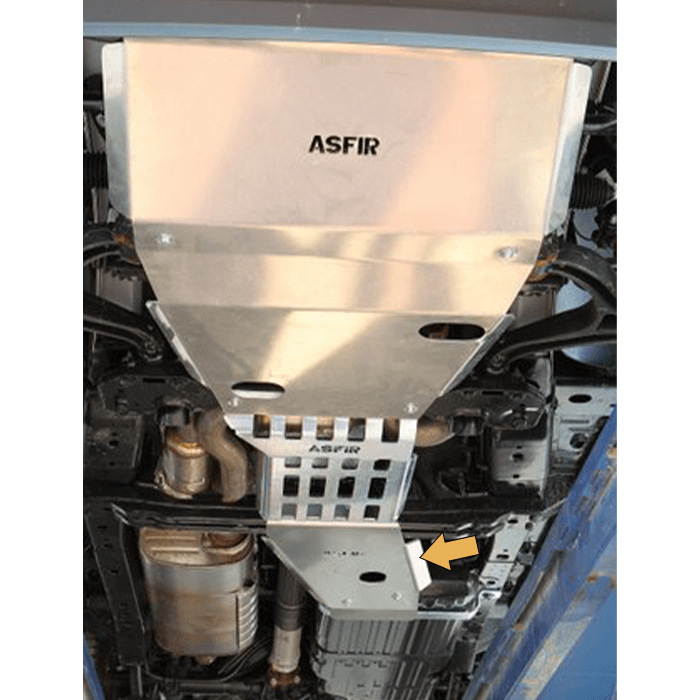  commander transfer case skid plate