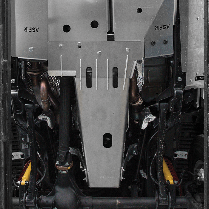 Jeep wrangler jk   engine & transmission skid plate | for 3