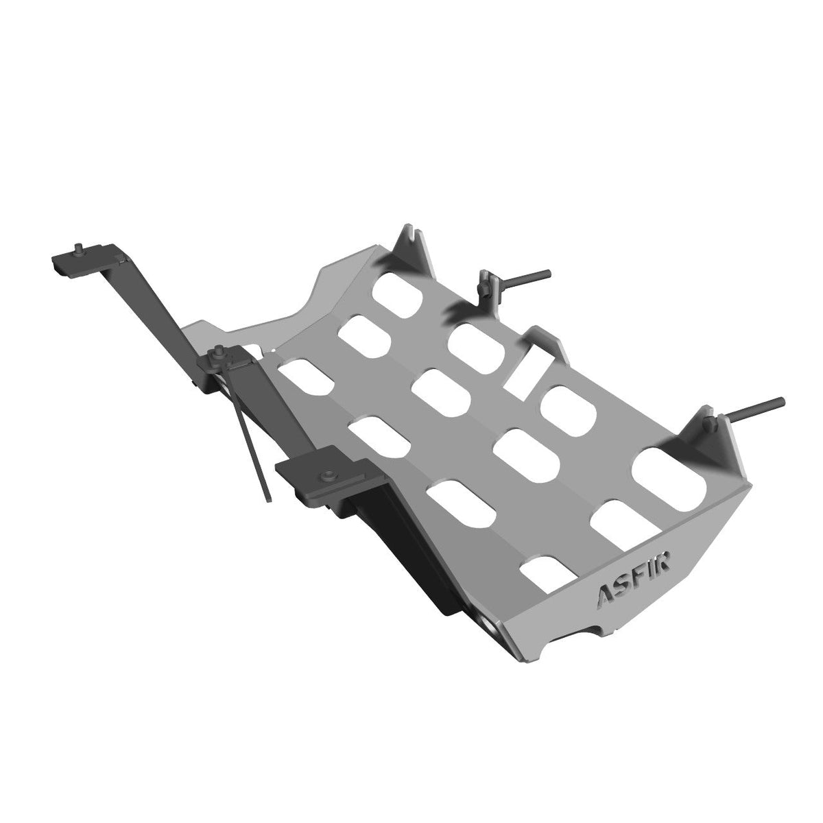 Swb exhaust skid plate