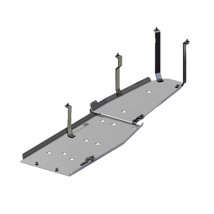 Jeep gladiator jt ecodiesel fuel tank skid plate