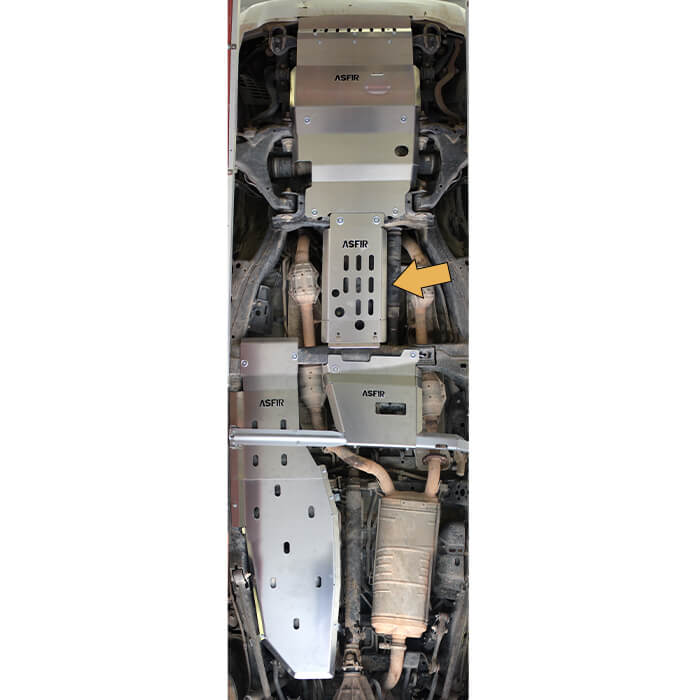 Toyota land cruiser 200 transmission skid plate