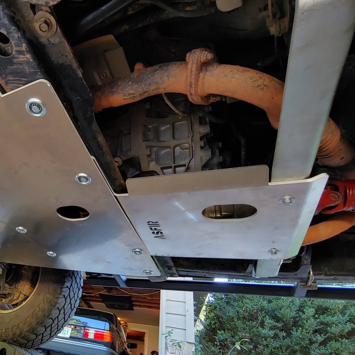  lexus lx 470 transfer case skid plate
