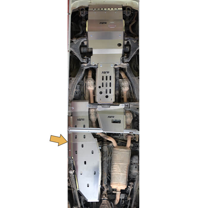 lexus lx570 fuel tank skid plate