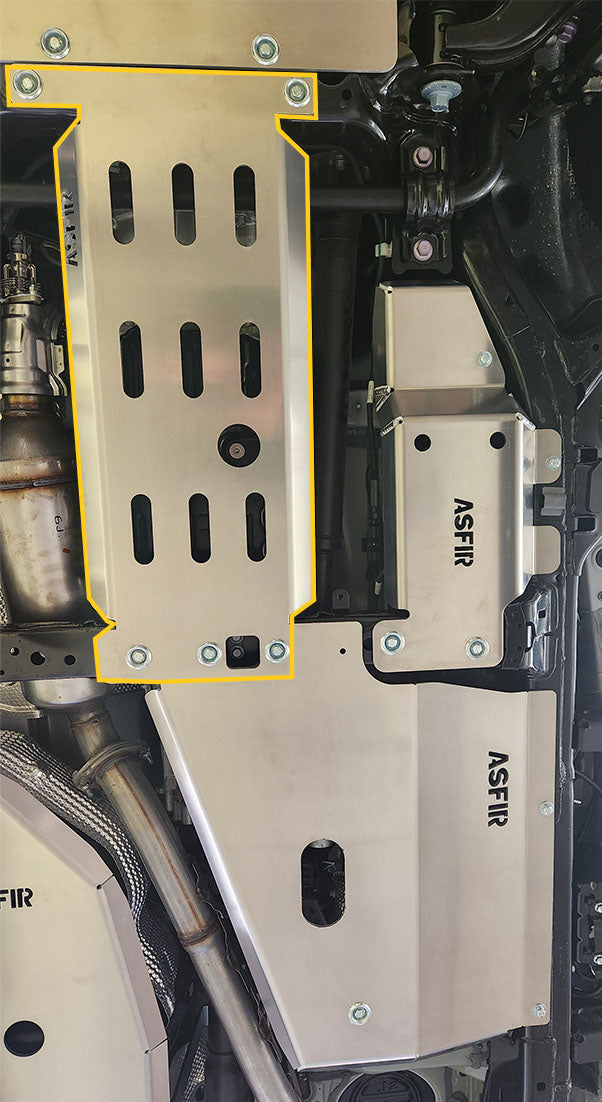 Toyota land cruiser prado 250 transmission skid plate | diesel