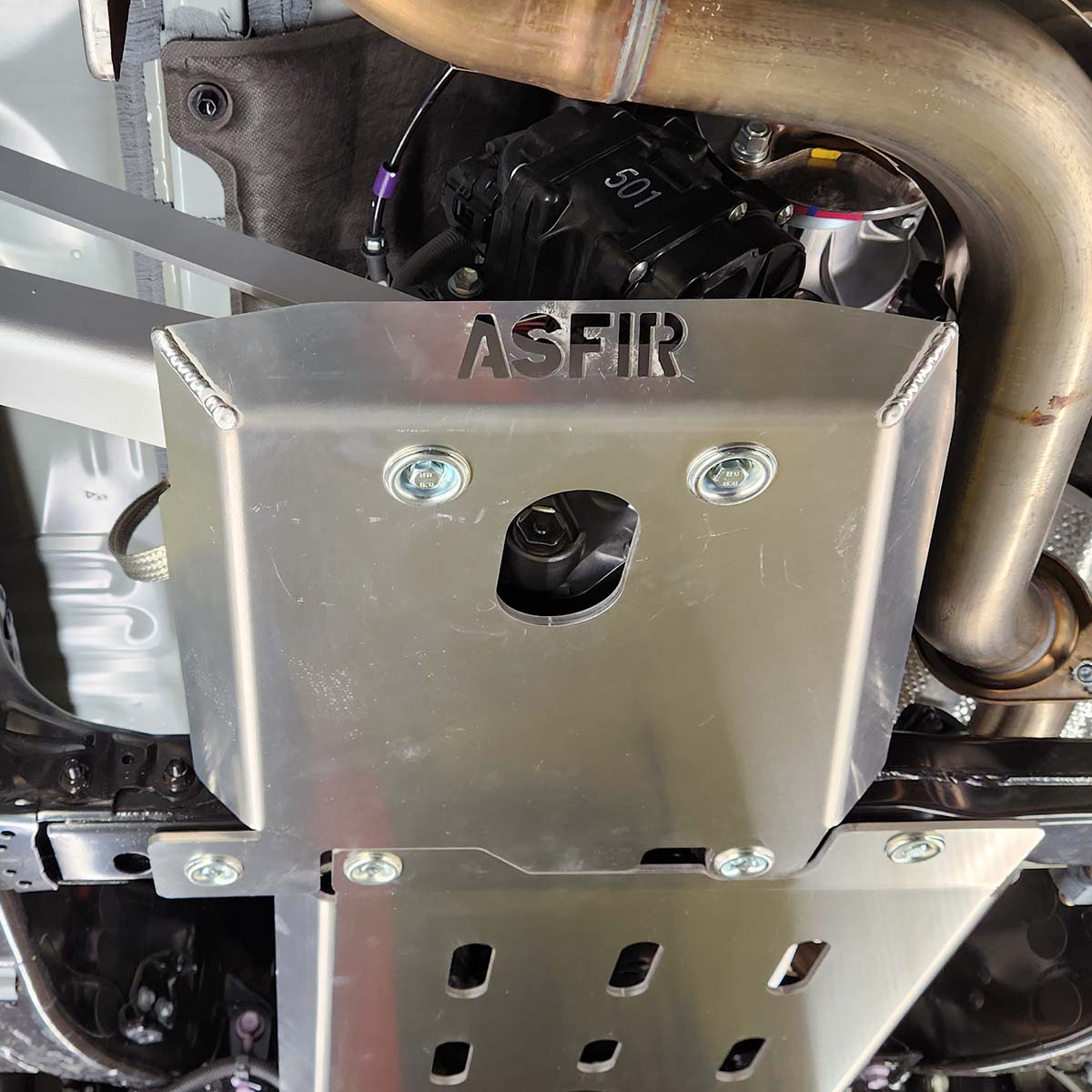  4runner transfer case skid plate | hybrid