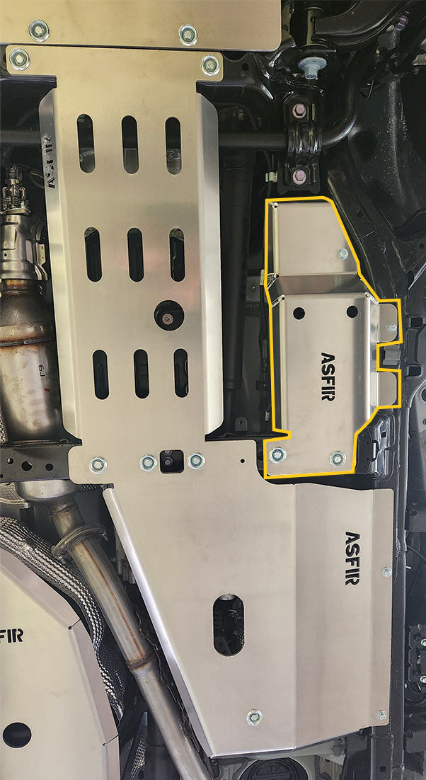Toyota land cruiser prado 250 urea tank skid plate | diesel