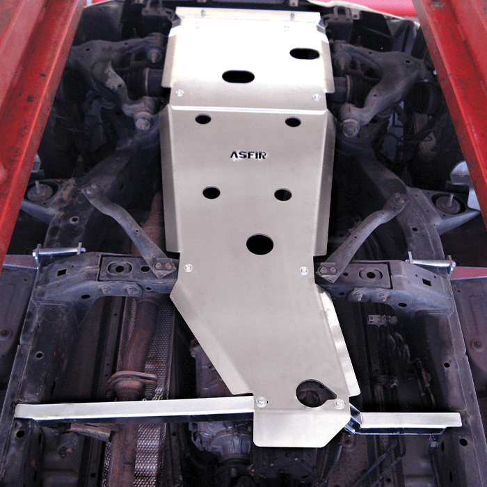 125 transmission & transfer case skid plate