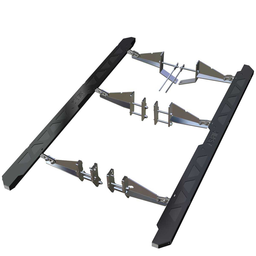 Toyota Land Cruiser 120 Rock Sliders | Diesel
