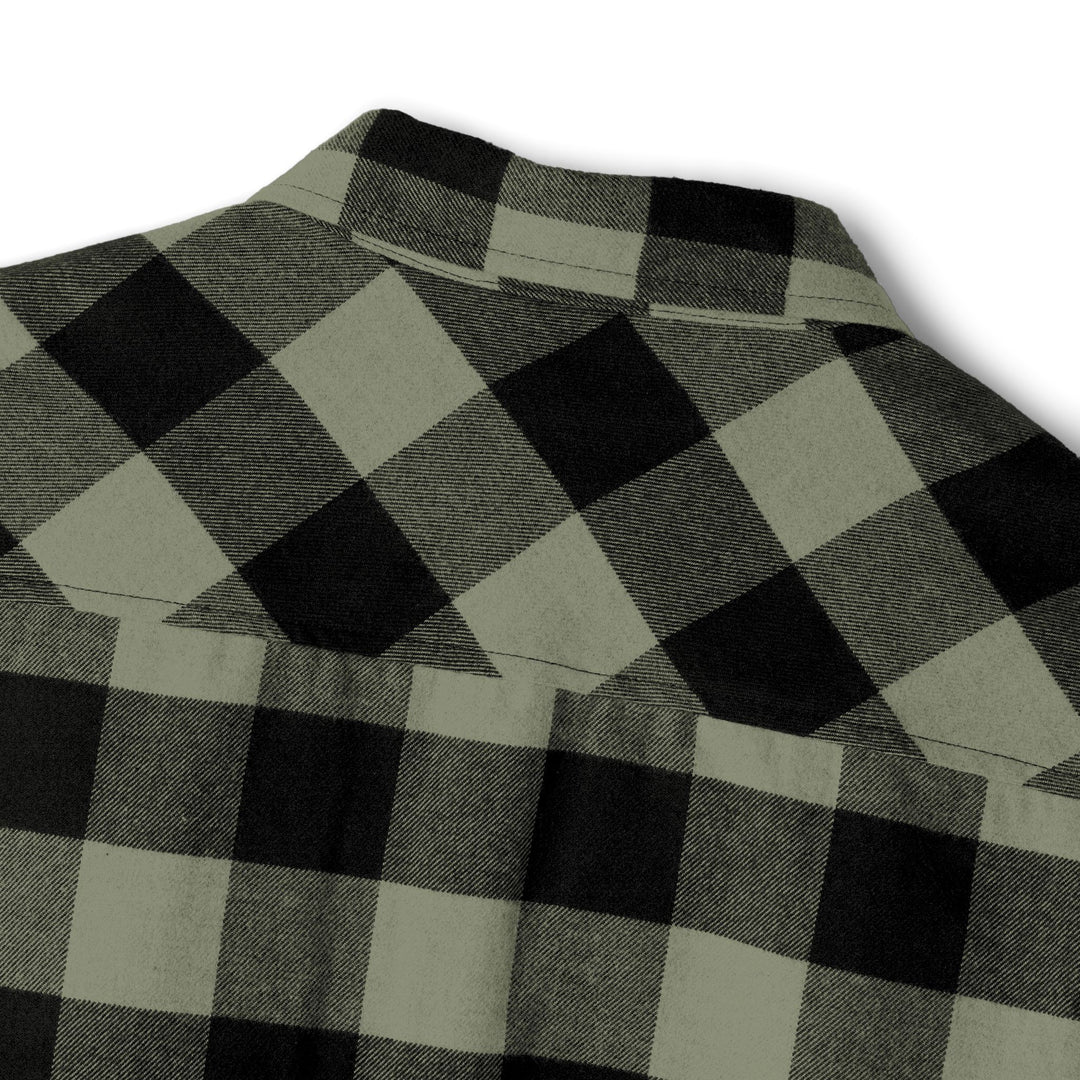 Adventure Motors Flannel Shirt - Checkered Pattern