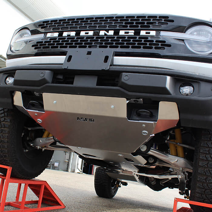 Ford Bronco Front Skid Plate | for OE Plastic Bumper