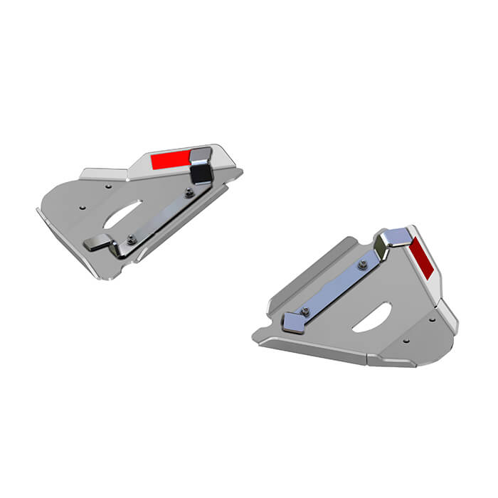 Ford bronco front lower arms protector skid plate (l & r)