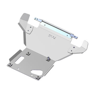 Ford bronco front skid plate | for oe plastic bumper