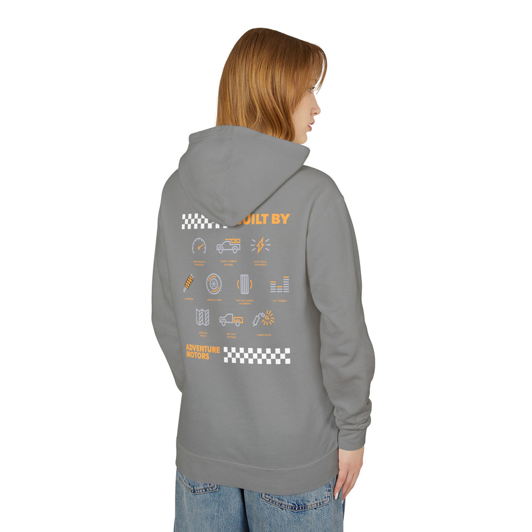 Adventure Motors Shop Service Hoodie - Built By Design