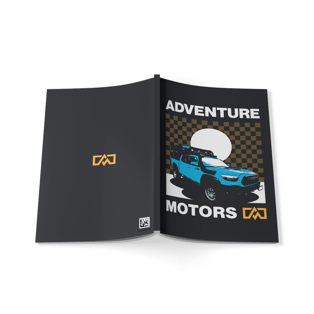 Adventure Motors A5 Tacoma Softcover Notebook