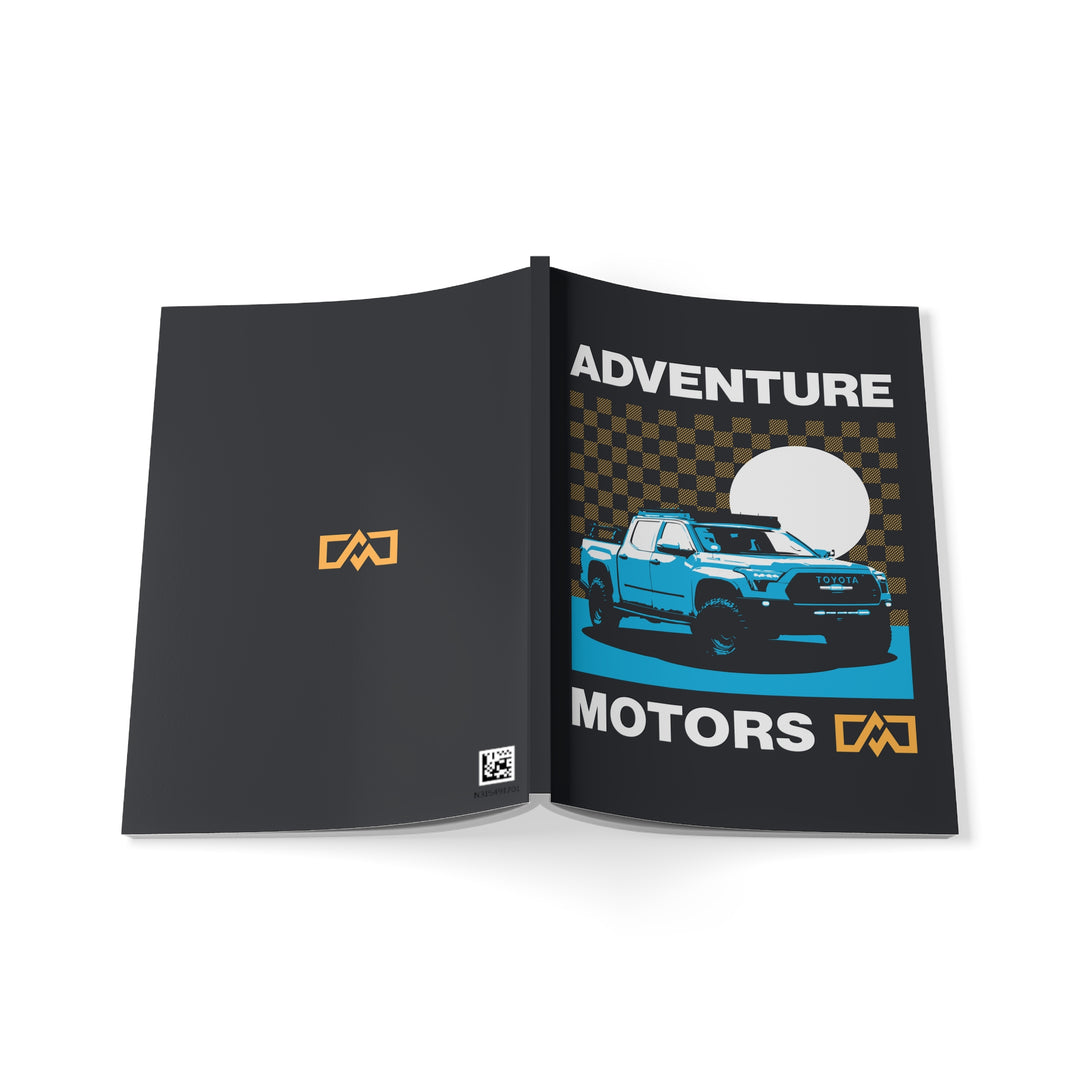 Adventure Motors A5 Tundra Softcover Notebook