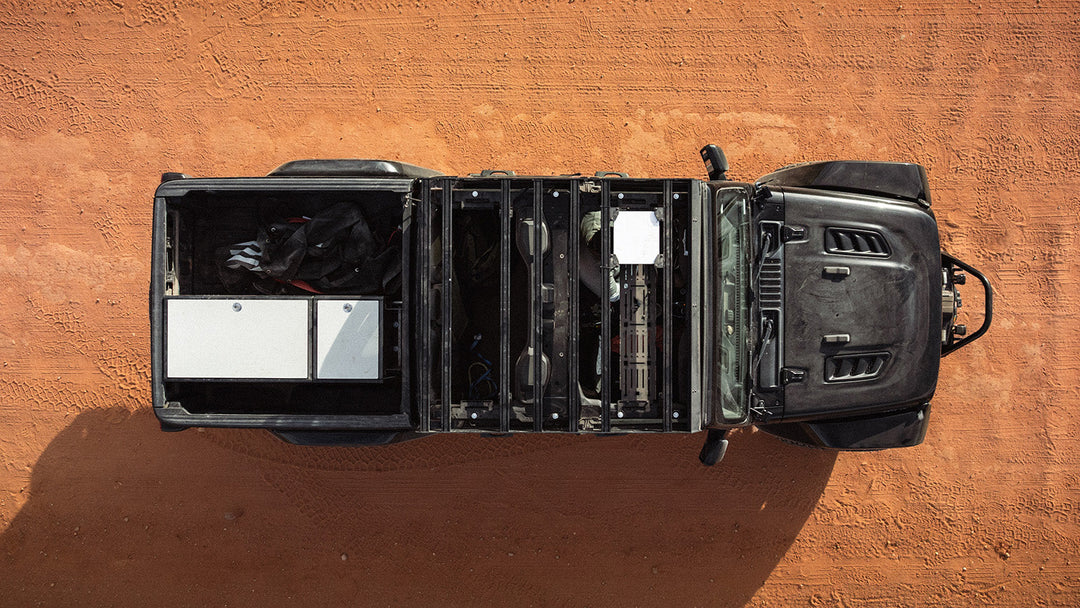 The Jeep JT Gladiator QDHD Roof Rack