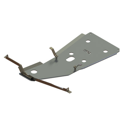  lexus gx 470 transmission & transfer case skid plate (non kdss)