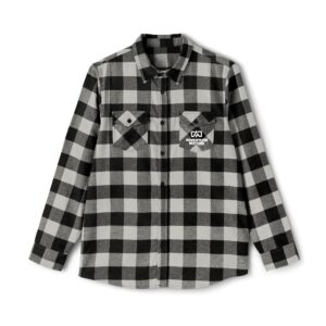 Adventure Motors Flannel Shirt - Checkered Pattern - Image 5
