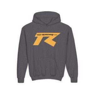 Youth Racing Hoodie with Checkered Finish Back - Image 5